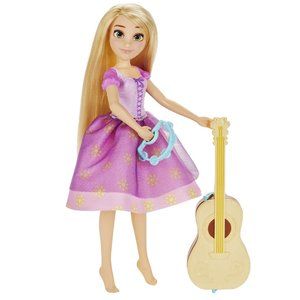 Disney Princess Everyday Adventures Rockin' Rapunzel Doll w Color-Change Guitar